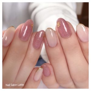 旭川ネイルサロンラテおすすめオフィスネイル Nail Salon Latte